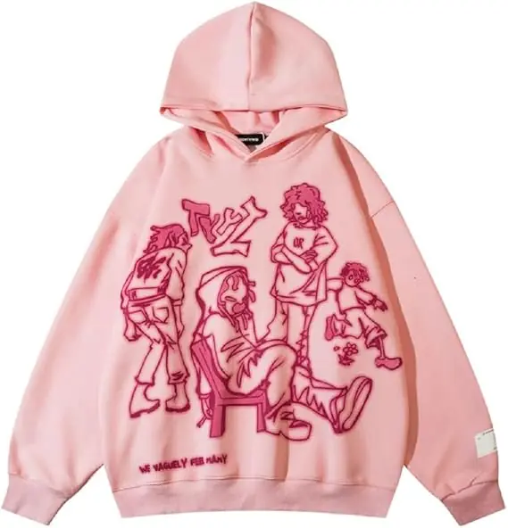 Men’s Cartoon Graphic Designer Hoodies – Trendy Streetwear by Stridout International