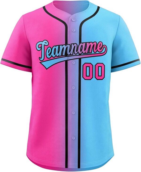 Custom Baseball Jersey Stitched Personalized Baseball Shirts Sports Uniform for Men & Women