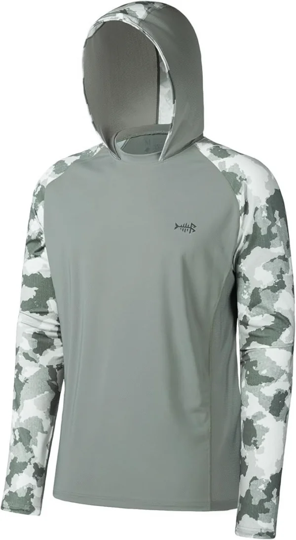 Men’s Performance Fishing Cooling Hoodie – Long Sleeve Sun Protection by Stridout International